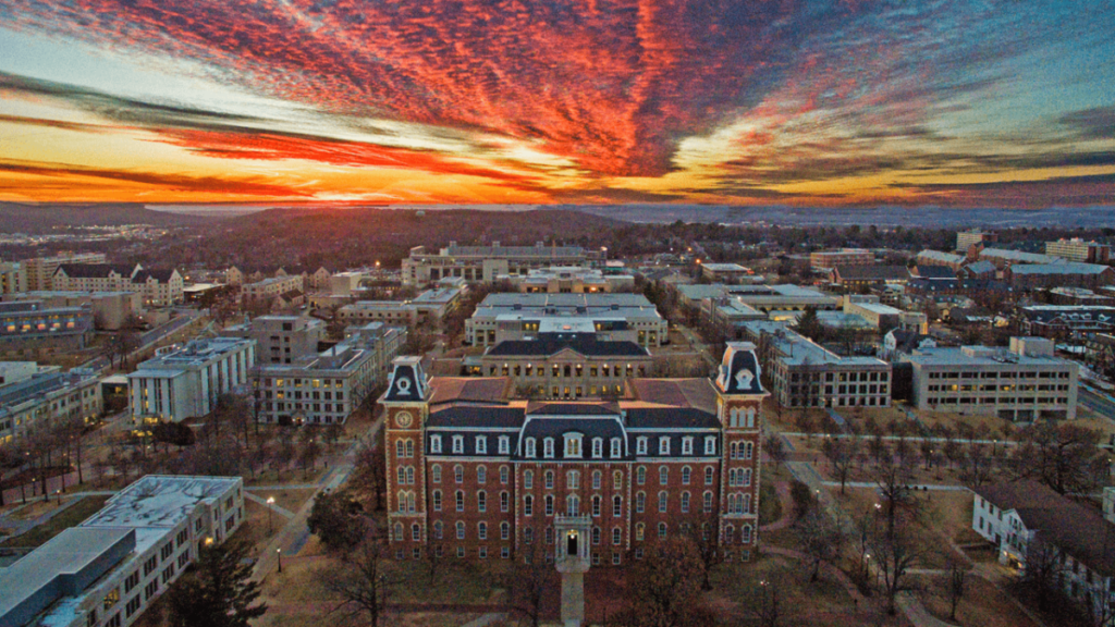 Fayetteville Arkansas Is a College Town